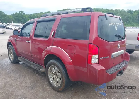 2006 Nissan Pathfinder Se из США, поврежденный, VIN 5N1AR18U46C625611